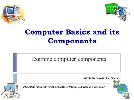 Computer Basics and its Components