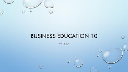 BUSINESS EDUCATION 10 MR. BEDI. CHAPTER 6 OVERVIEW FUNCTIONS OF HUMAN RESOURCES DEPARTMENT THE APPLICATION PROCESS AND INTERVIEW JOB TRAINING KEEPING.