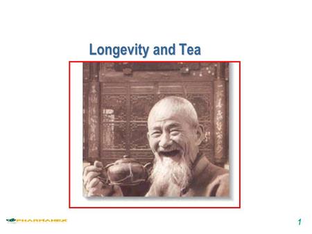 1 Longevity and Tea. 2 Tegreen 97 n Second most popular beverage n Tremendous positive press n Top 20 in health food sales n Thousands of studies worldwide.