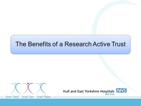 The Benefits of a Research Active Trust. What is Research? Research is about finding out something new and innovative by combining theory with evidence.
