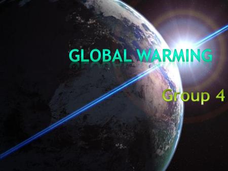 Global warming is the increase in the average temperature of Earth's near-surface air and oceans since the mid- 20th century and its projected continuation.