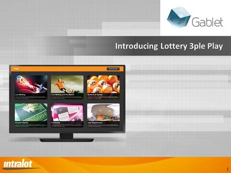 Introducing Lottery 3ple Play Introducing Lottery 3ple Play 1.