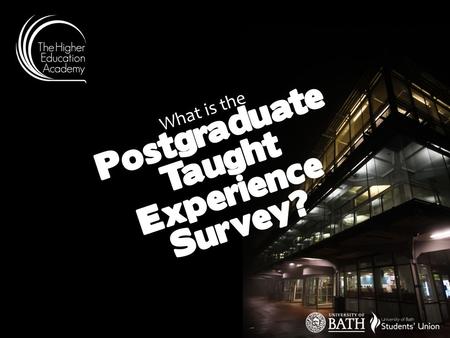 What is the Postgraduate Taught Experience Survey?