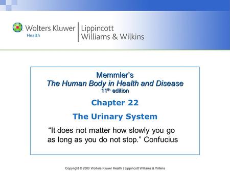 Memmler’s The Human Body in Health and Disease 11th edition