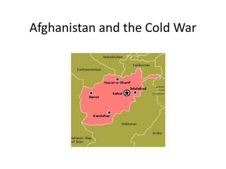 Afghanistan and the Cold War. The Soviet Invasion in Afghanistan (1979-1989) Overview The Soviet invasion of Afghanistan was a 10-year war which wreaked.