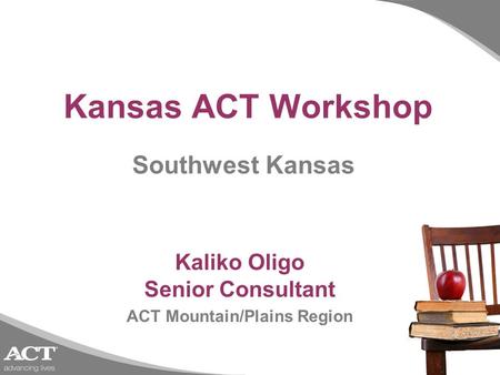 Kaliko Oligo Senior Consultant ACT Mountain/Plains Region