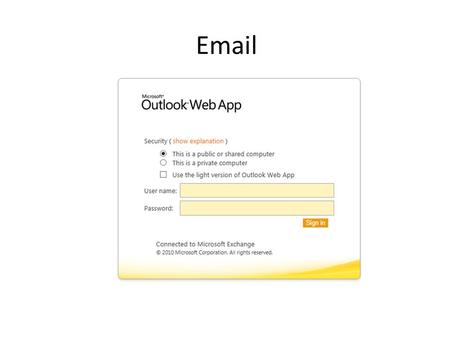 Email. Open a email Click on your inbox and click on a email you want to open then it will open.