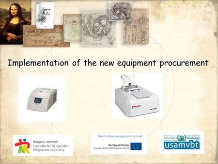 Implementation of the new equipment procurement. Small refrigerated centrifuge for research, biotechnology and medical laboratory Refrigerated version.