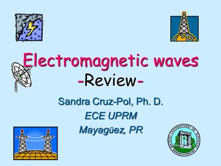 Electromagnetic waves -Review-