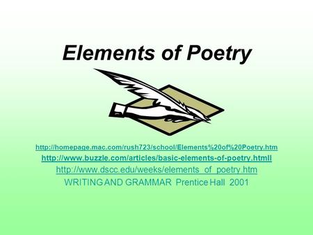 WRITING AND GRAMMAR Prentice Hall 2001