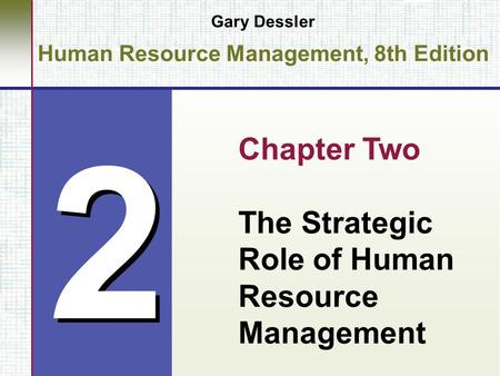 Human Resource Management, 8th Edition