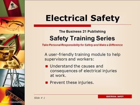 Electrical Safety Safety Training Series