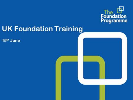 UK Foundation Training 15 th June. UKFPO Overview  The UKFPO - what, who and how?  Work streams for 2009/10  Surgery in Foundation.