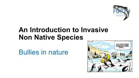 An Introduction to Invasive Non Native Species Bullies in nature.