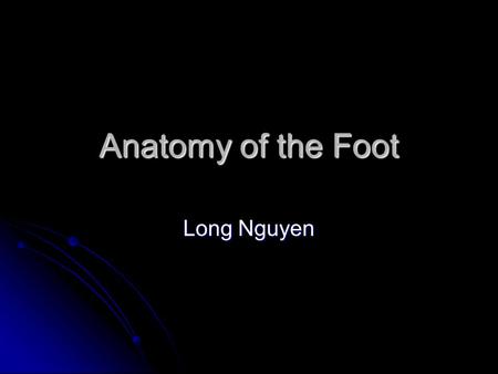 Anatomy of the Foot Long Nguyen. Exam q’s With which bones does the first (medial) cuneiform articulate? How does the 1st cuneiform appear in a lateral.