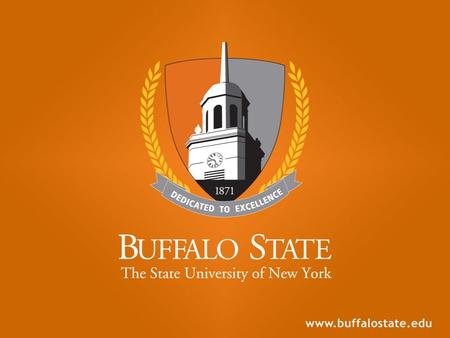 The Metrics of the Classroom Todd Benzin Classroom Technology Supervisor Buffalo State.