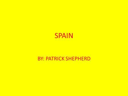 SPAIN BY: PATRICK SHEPHERD. WHAT’S THE CLIMATE OF SPAIN? The Cantabrian Mountains separate two main regions with distinctly different climates Green Spain,