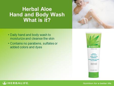 Herbal Aloe Hand and Body Wash What is it?