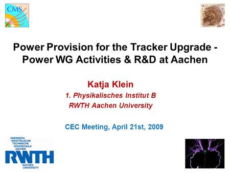 Power Provision for the Tracker Upgrade -