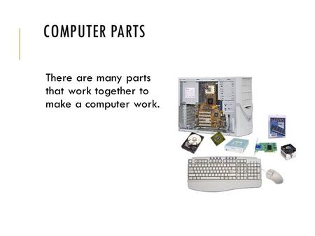 presentation of computer system