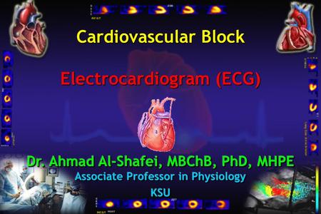 Cardiovascular Block Electrocardiogram (ECG)
