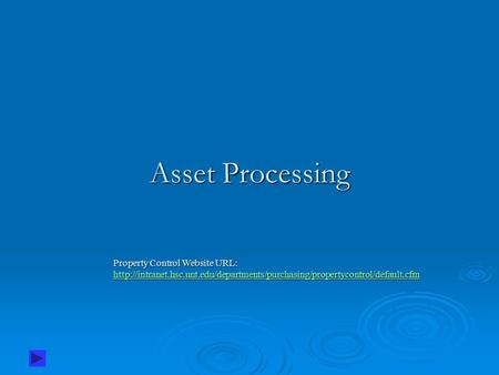 Asset Processing Property Control Website URL: