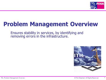 Problem Management Overview