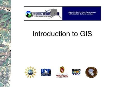 Introduction to GIS.