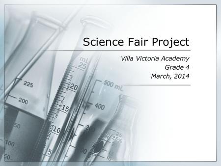 Villa Victoria Academy Grade 4 March, 2014