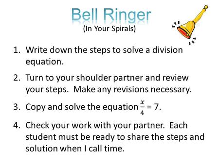 Bell Ringer (In Your Spirals)