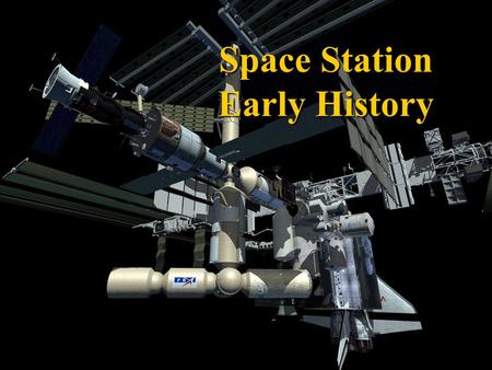 Space Station Early History. Space Station Concepts First concepts of manned orbital stations began as fictional stories that are the roots of science.