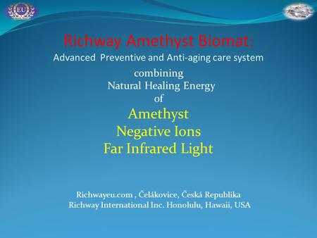 combining Natural Healing Energy of Amethyst Negative Ions