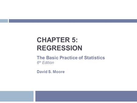 Basic Practice of Statistics - 3rd Edition