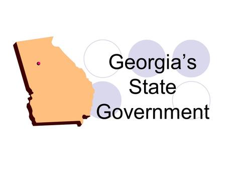 Georgia’s State Government. Georgia’s Constitution A new constitution ratified by the people of Georgia in 1982 became effective July 1, 1983. Georgia.