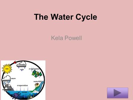 The Water Cycle Kela Powell. Content Level: Science Grade: 4 Summary: The purpose of this instructional PowerPoint is to have you the student understand.