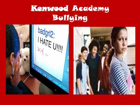 What is Bullying? Definition  A person is being bullied when he or she is exposed, repeatedly and over time, to negative actions on the part of one or.