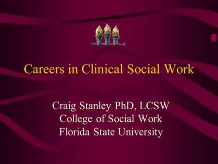 what is social work presentation