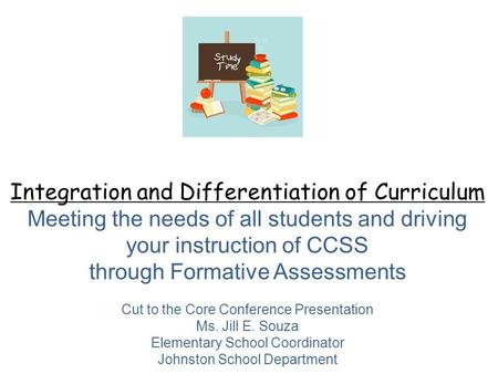 Integration and Differentiation of Curriculum
