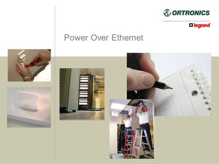 Power Over Ethernet. What is PoE? Ü Power over Ethernet allows ethernet networked user devices to be powered over the same 4-pair UTP that provides the.