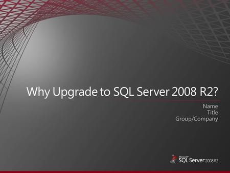 If you have SQL Server 2005, you get all the features below plus the following: If you have SQL Server 2000, you get all the features below plus.