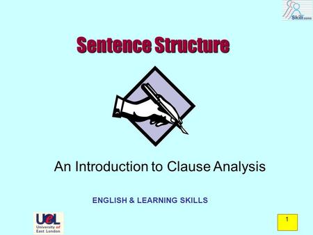 Write Better Sentences: Introduction to Clause Analysis