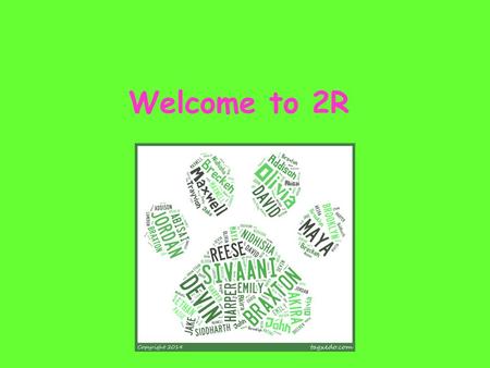 Welcome to 2R 2014-2015. About me Taught at Washington for 13 years College education from Knox College in Galesburg, IL Masters in education from ISU.