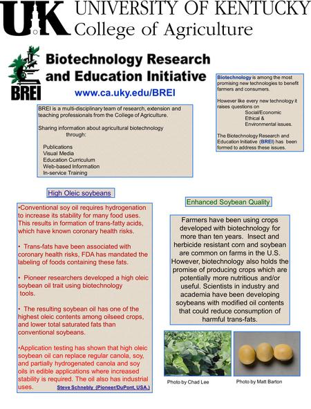 Www.ca.uky.edu/BREI BREI is a multi-disciplinary team of research, extension and teaching professionals from the College of Agriculture. Sharing information.
