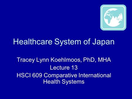 Healthcare System of Japan