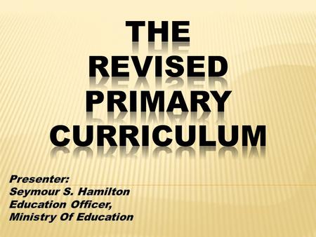 For participants to:  understand the structure of the Revised Primary Curriculum (RPC)  Be able to break down a unit into teachable chunks.