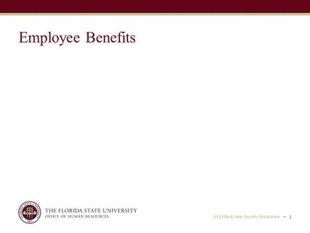 Employee Benefits.