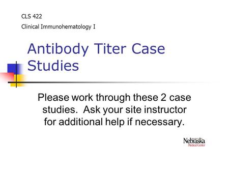 Antibody Titer Case Studies