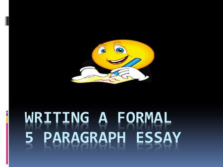 PARAGRAPH #1-INTRODUCTION (3-5 sentences)  Grab your reader’s attention  State facts and/or interesting points relevant to your topic  Provide a thesis.