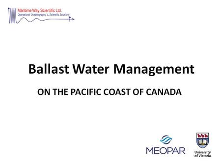 What is Ballast Water Ballast water is taken aboard ships as cargo or consumables are removed to ensure the vessel’s stability, manoeuvrability, and trim,