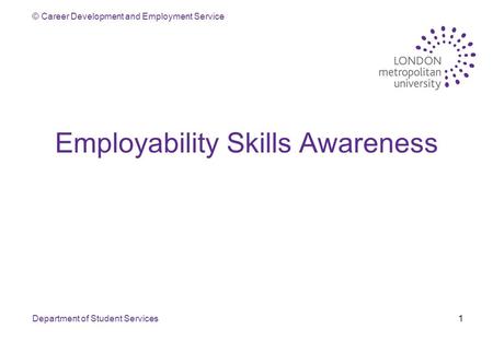 Employability Skills Awareness